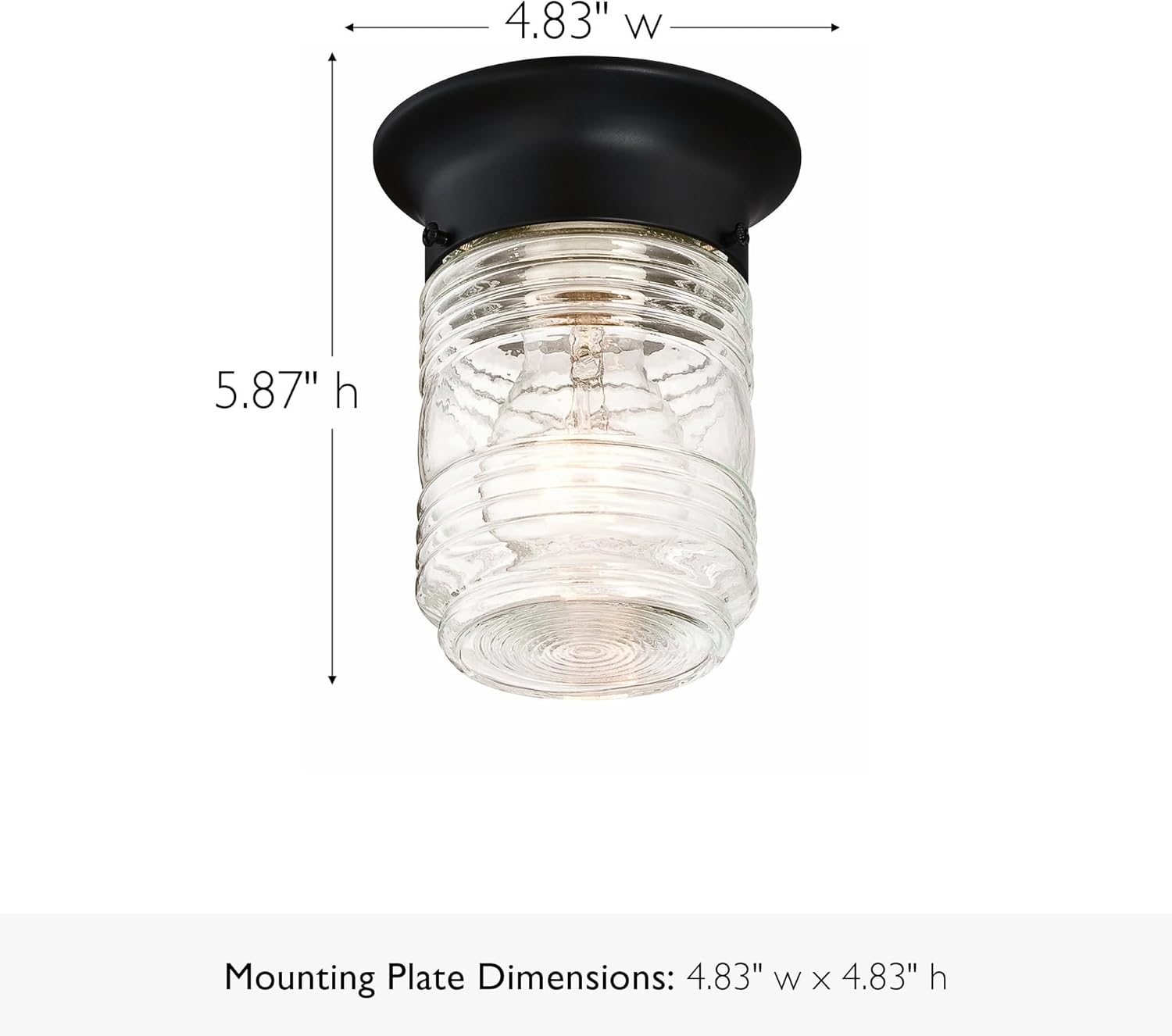 Ribbed Glass Flush Mounts: How Fluted Texture Changes a Room's Light (and Which Finish Ages Best)