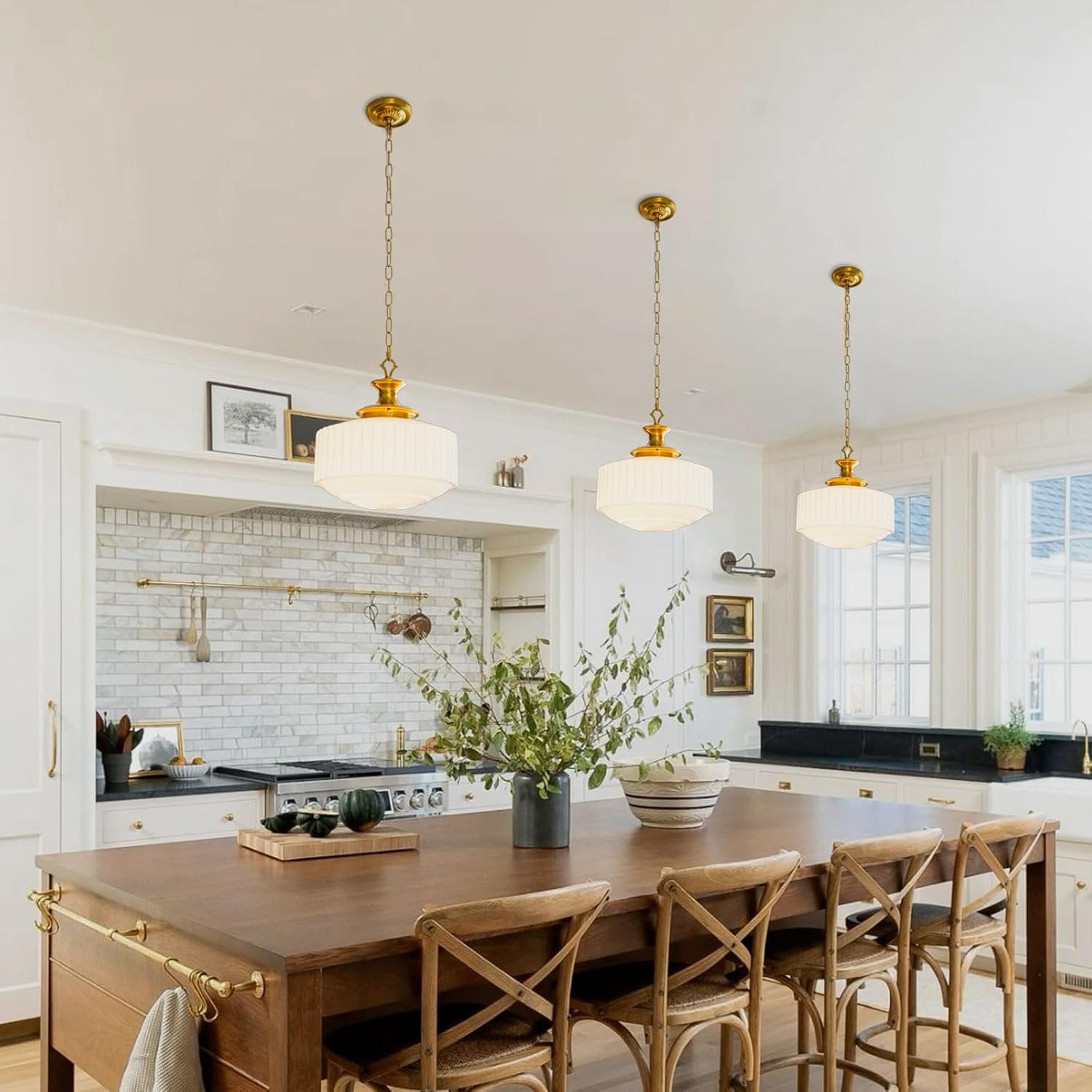 Milk Glass and Vintage Brass Pendants: The Pleated Globe Revival and How to Avoid the Cheap Imitations