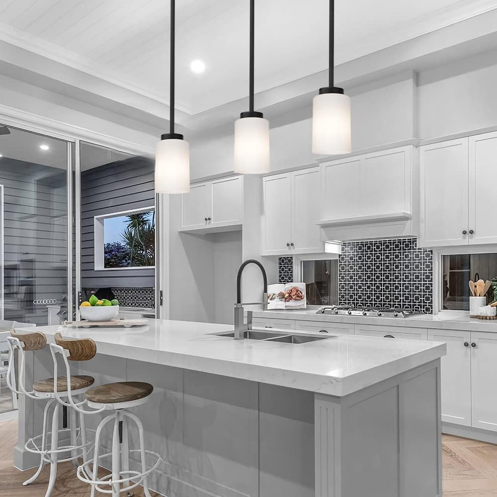 Schoolhouse Glass Pendants: The Globe-and-Fitter Tradition, Sized and Priced for Real Kitchens