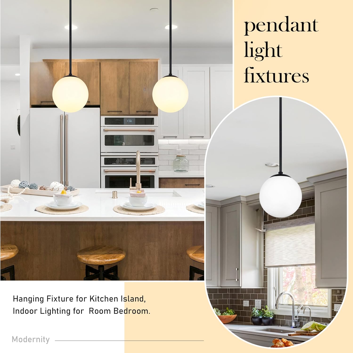 Mid-Century Modern Globe Pendants: Milk Glass, Opal, and the MCM Revival Done Right